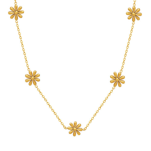 Premium Gold Plated Titanium Necklace – Timeless Design