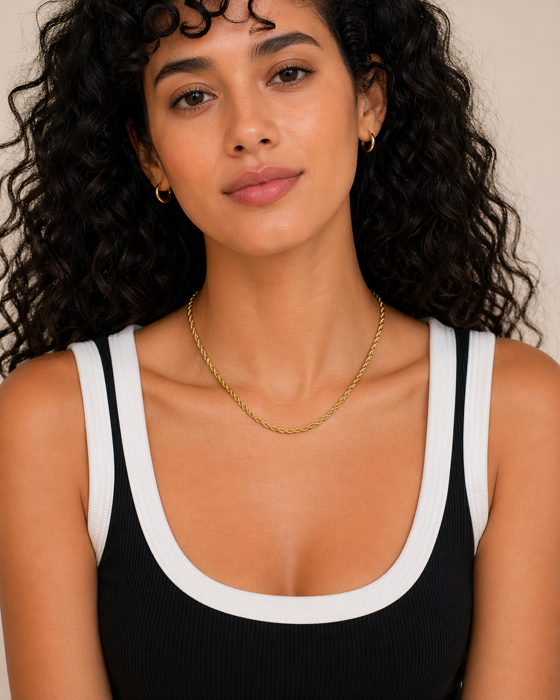 Minimal Flower Gold Necklace Elegant Everyday Jewelry