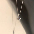 Eternity Zirconia Pendant Necklace